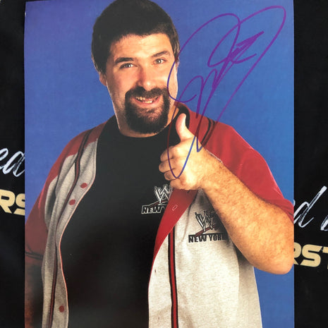 Mick Foley signed 8X10 Photo