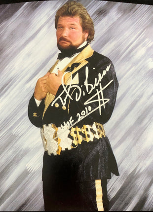 Ted DiBiase signed 8X10 Photo