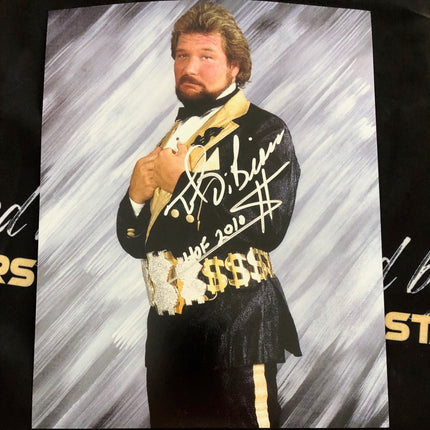 Ted DiBiase signed 8X10 Photo