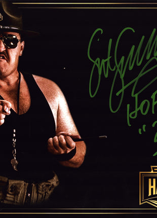 Sgt Slaughter signed 11x14 Photo