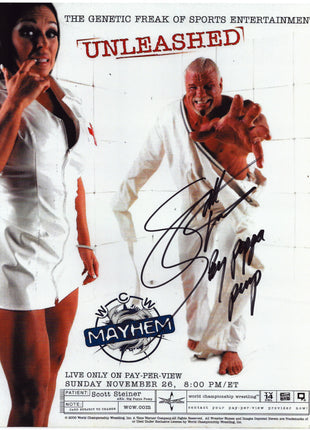 Scott Steiner signed 11x14 Photo