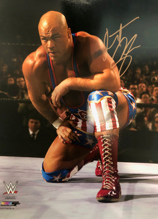 Kurt Angle signed 16x20 Photo