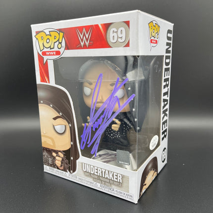 Undertaker signed WWE Funko POP Figure #69 (w/ JSA)