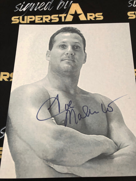 Joe Malenko signed 8x10 Photo