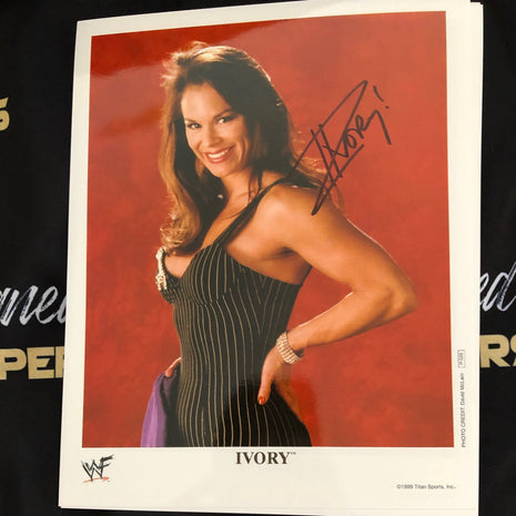 Ivory signed 8x10 Photo