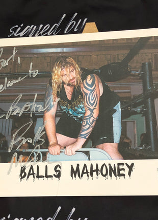 Balls Mahoney signed 8x10 Photo