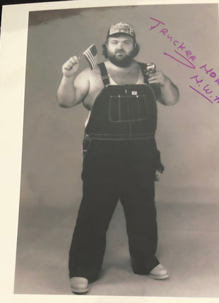 Norman the Lunatic signed 8x10 Photo