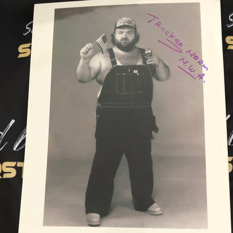 Norman the Lunatic signed 8x10 Photo