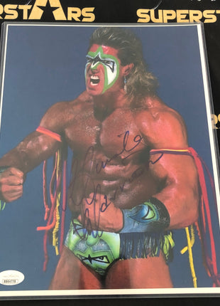 Ultimate Warrior signed Photo (w/ JSA)