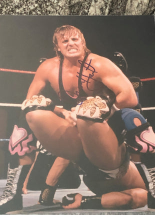 Owen Hart signed 8x10 Photo