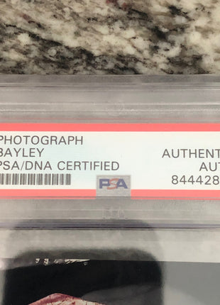 Bayley signed 8x10 Photo (Encapsulated w/ PSA-DNA)