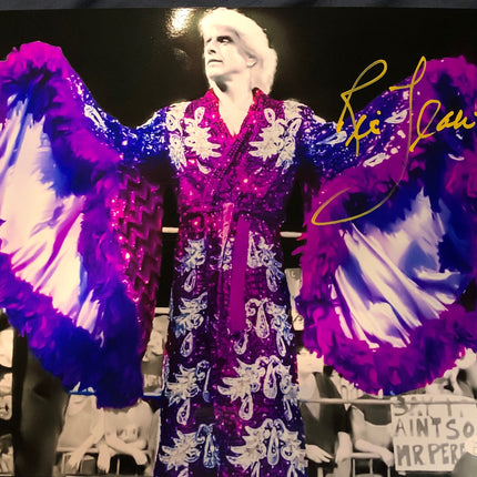 Ric Flair signed 11x14 Metallic Photo (w/ JSA)