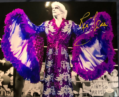Ric Flair signed Metallic 11x14 Photo (w/ JSA)