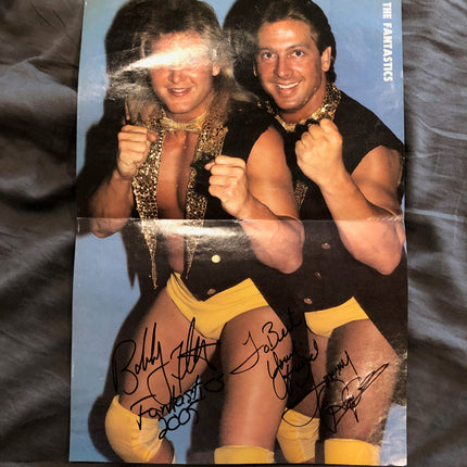 The Fantastics - Tommy Rogers & Bobby Fulton signed Magazine Poster