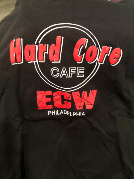 Original ECW Hardcore Cafe T-Shirt (Size: XL / Worn)