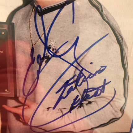 Eddie Guerrero signed 8x10 Photo (Encapsulated w/ JSA & Beckett)