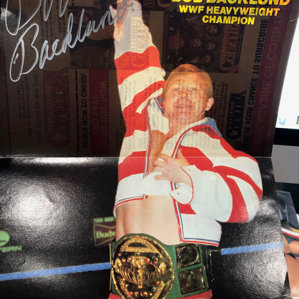 Ric Flair, Butch Reed & Bob Backlund signed Wrestling Scene Magazine ...