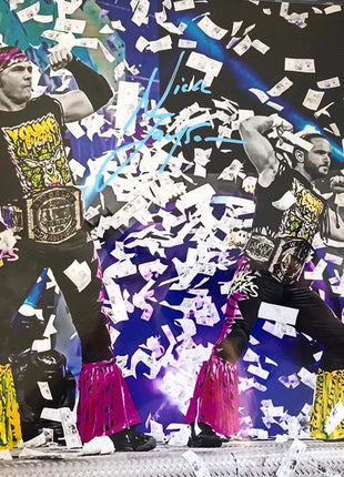Young Bucks dual signed 11x14 Photo (w/ JSA)