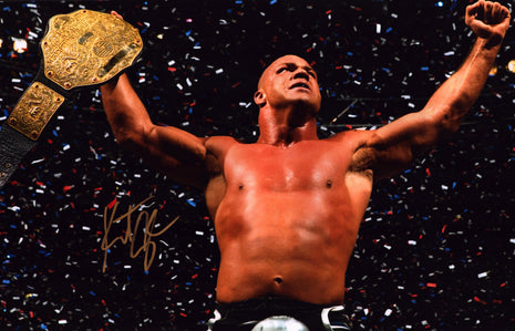 Kurt Angle signed 11x17 Photo