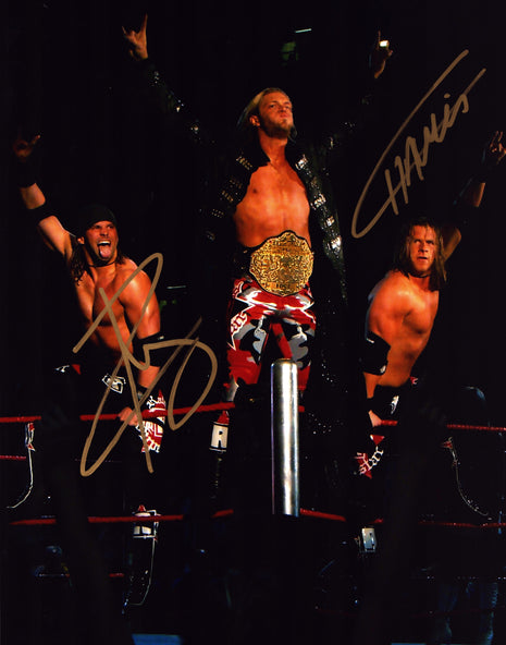 Curt Hawkins & Zack Ryder dual signed 11x14 Photo