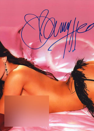 Christy Hemme signed 11x14 Photo (w/ JSA) 18+