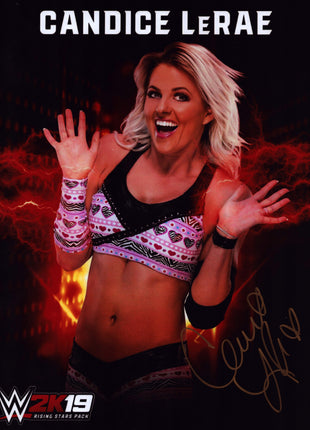 Candice LeRae signed 11x14 Photo