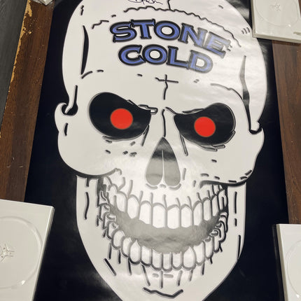 Stone Cold Steve Austin signed 34x22 Wall Posters (w/ Beckett)