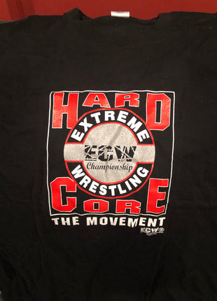 Original ECW Hardcore Movement T-Shirt (Size: XL / Worn)