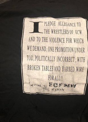 Original ECW Hardcore Cafe T-Shirt (Size: XL / Worn)