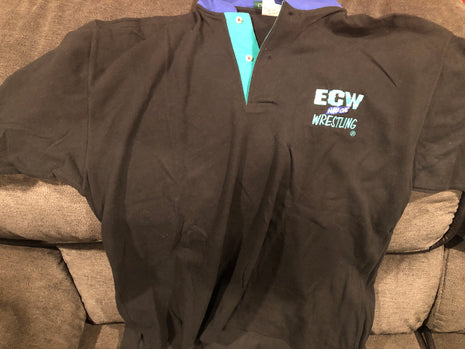 Original ECW Staff Polo Shirt (Size: XL / Worn)