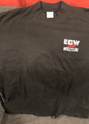 Original ECW Logo Staff Long Sleeve Shirt (Size: XL / Worn)