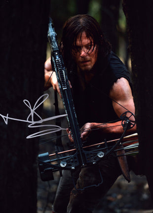 Norman Reedus (Walking Dead) signed 11x14 Photo